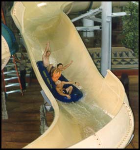 Water Raft Slide